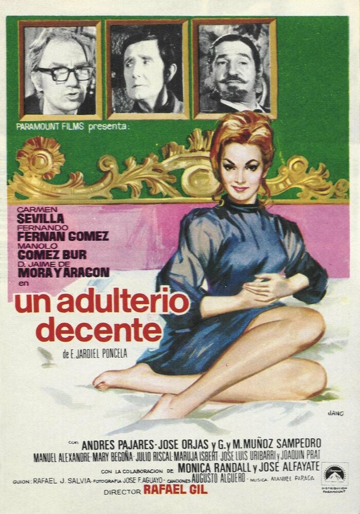Пристойный адюльтер (1969) постер