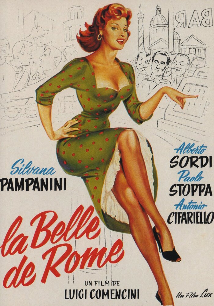 Красавица-римлянка (1955) постер