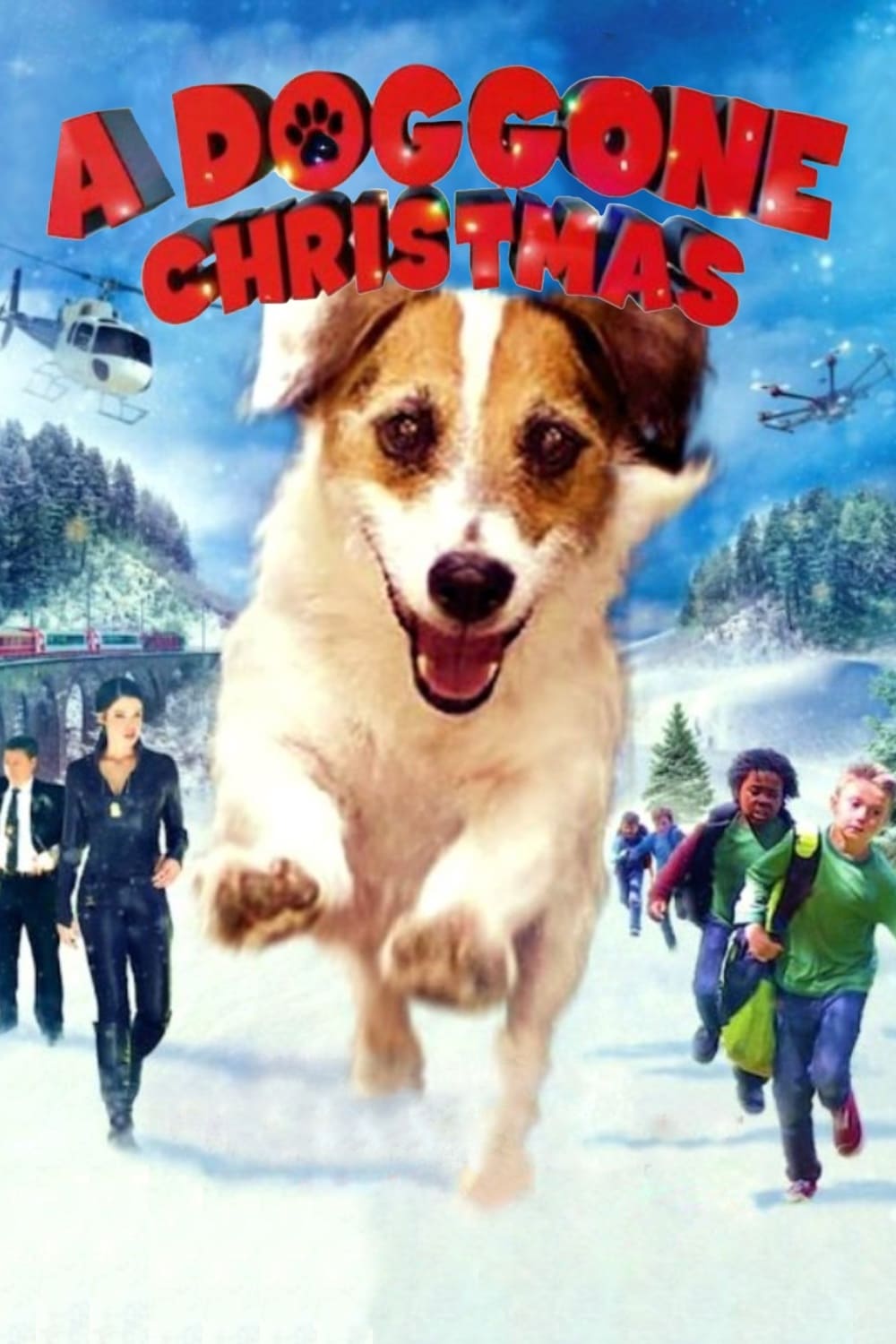 A Doggone Christmas (2019) постер