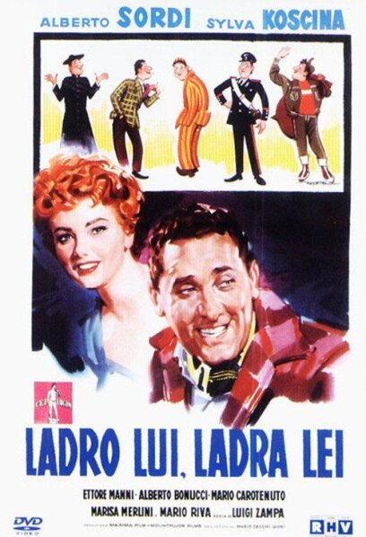 Он вор, она воровка (1958) постер