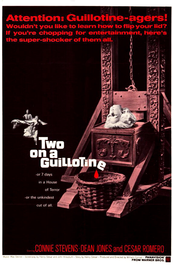 Двое на гильотине (1965) постер