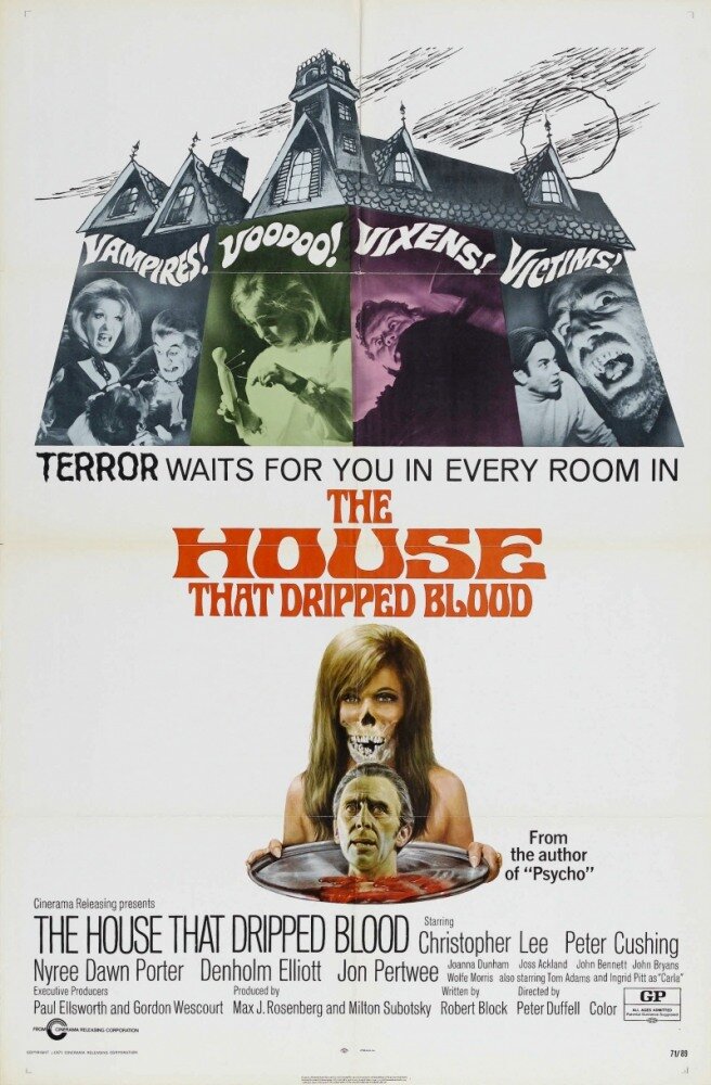 Дом, где стекает кровь (1970) постер