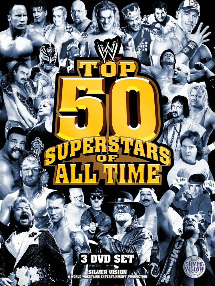 WWE 50 лучших суперзвёзд всех времён (2010) постер