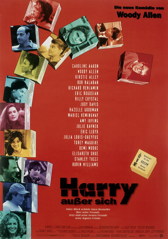 Разбирая Гарри (1997) постер