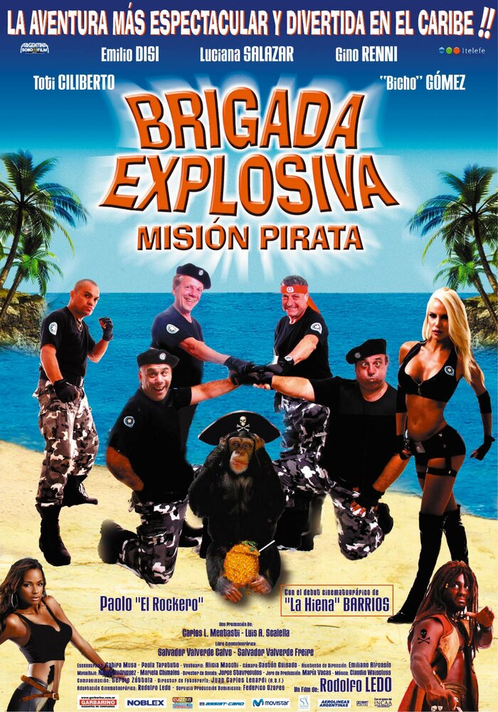 Взрывоопасные бригады: Пиратские миссии (2008) постер