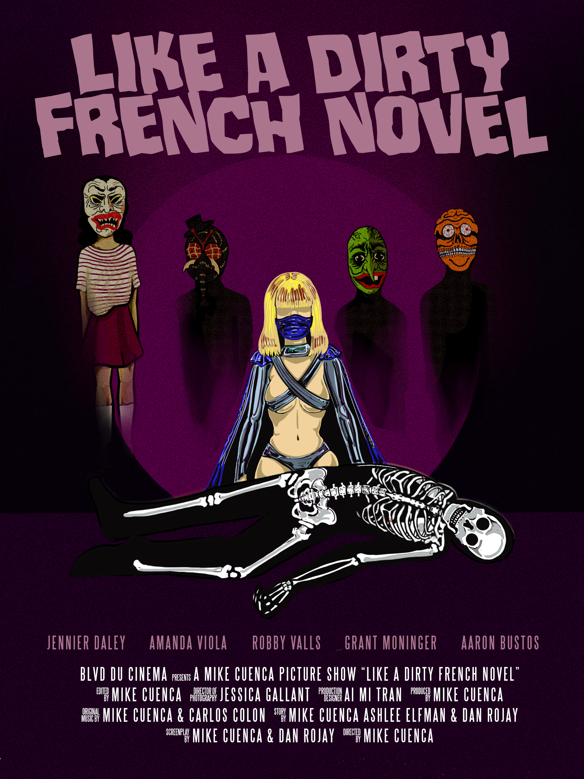 Like a Dirty French Novel (2021) постер