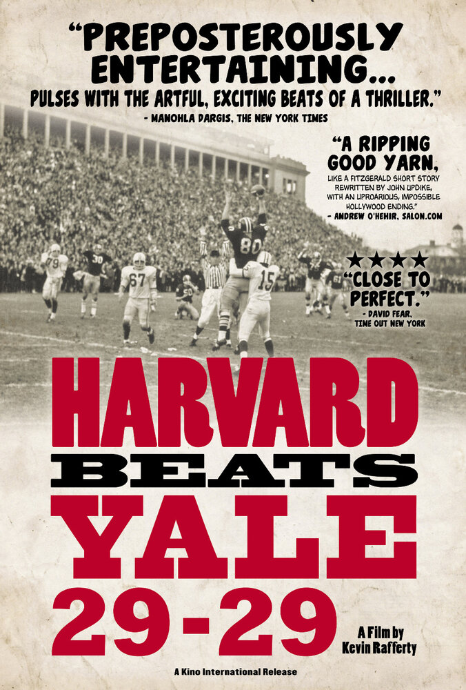 Harvard Beats Yale 29-29 (2008) постер