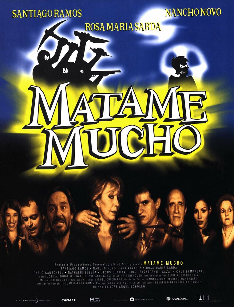 Mátame mucho (1998) постер