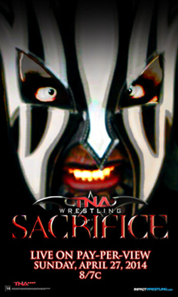 TNA Жертвоприношение (2014) постер