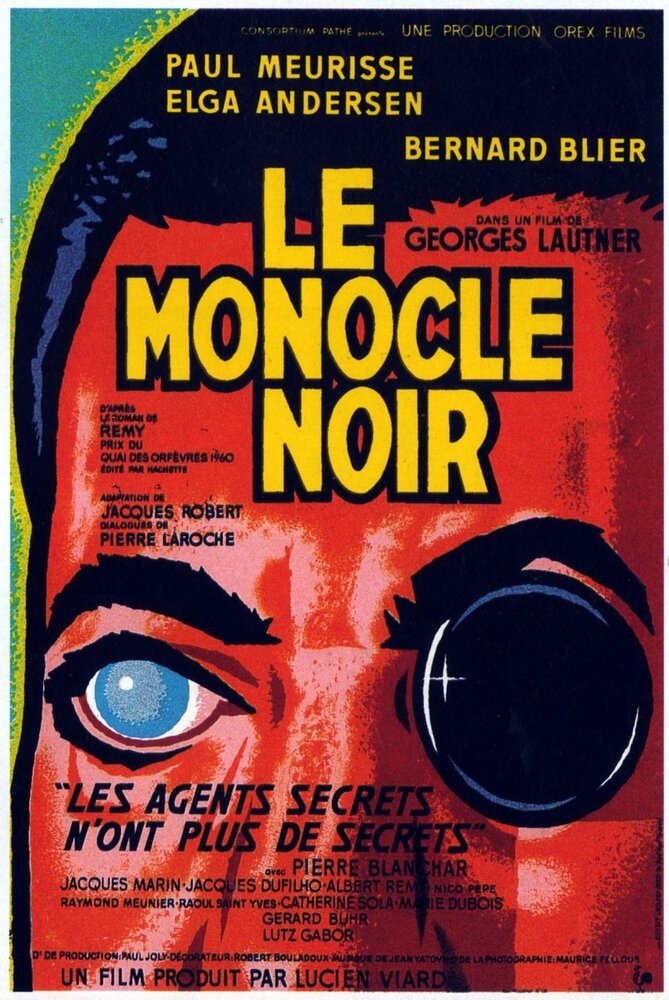 Черный монокль (1961) постер