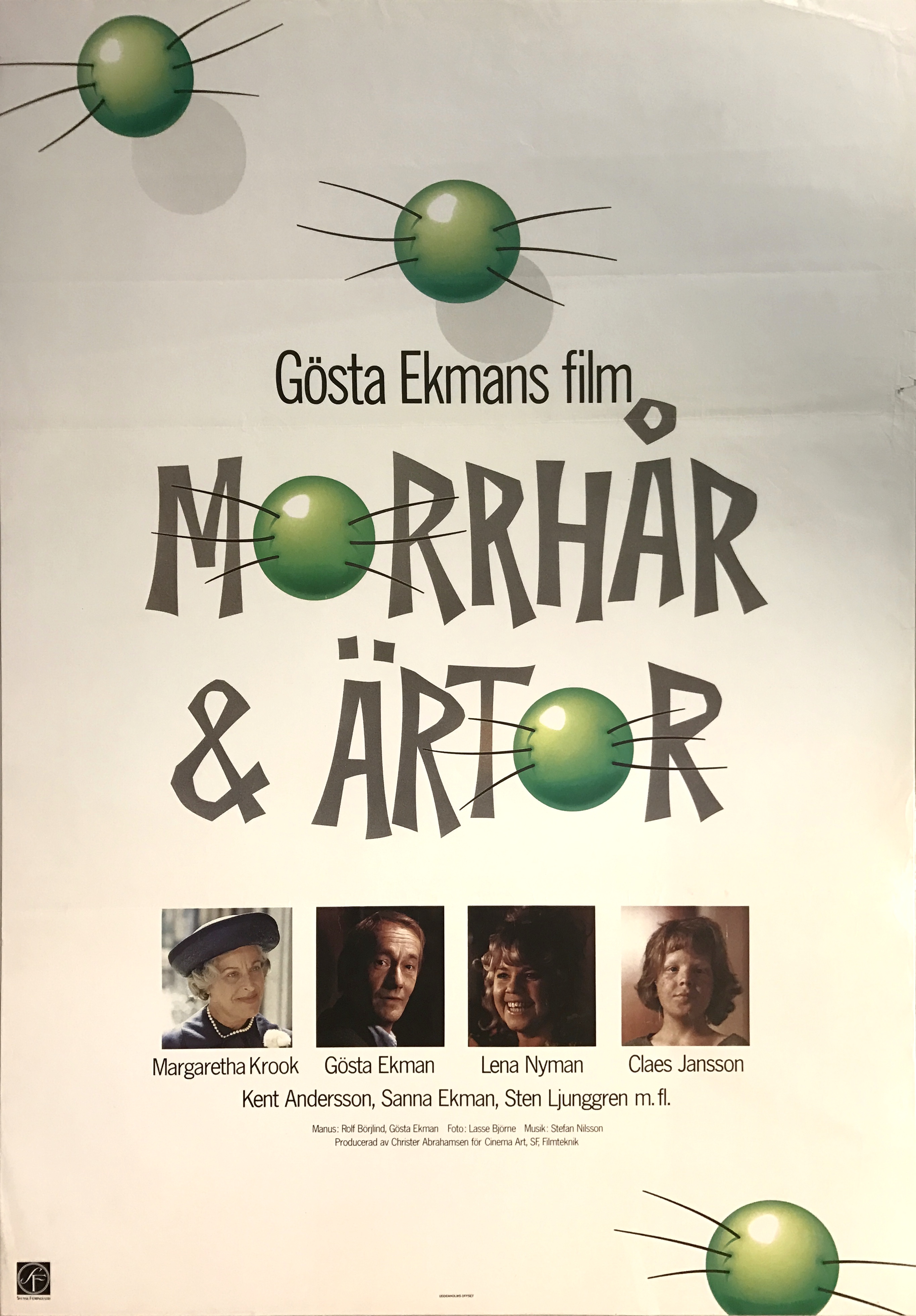 Morrhår & ärtor (1986) постер