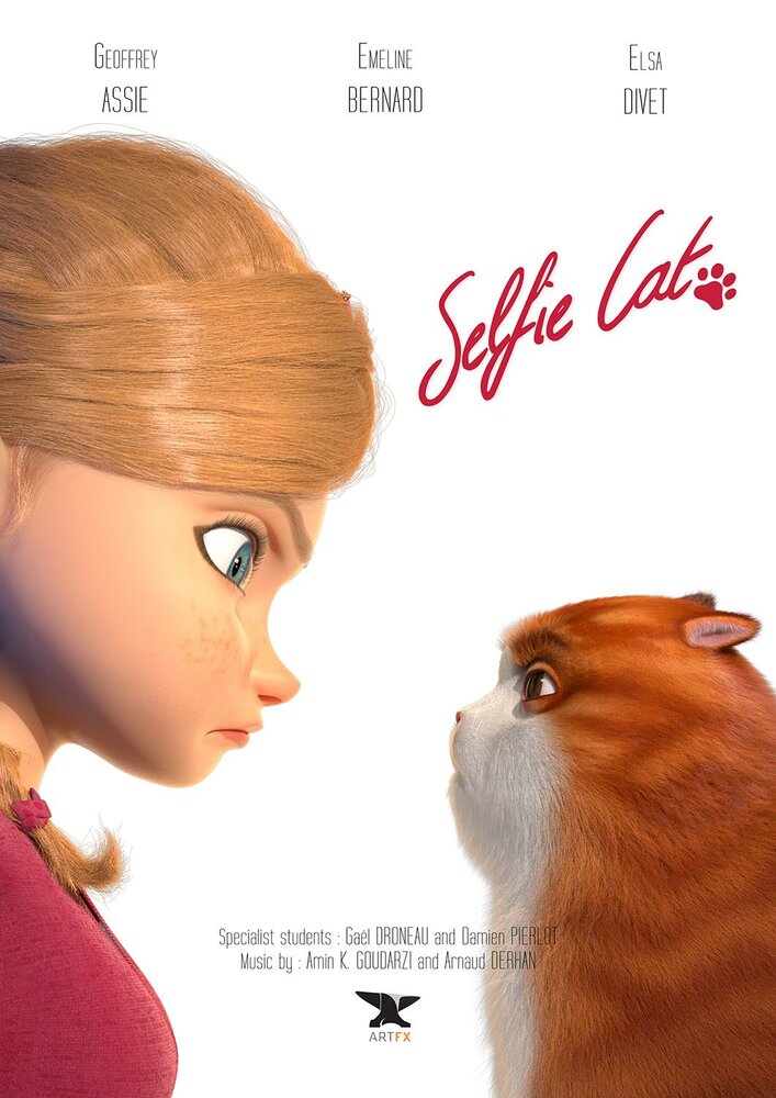 Селфи с котом (2016) постер