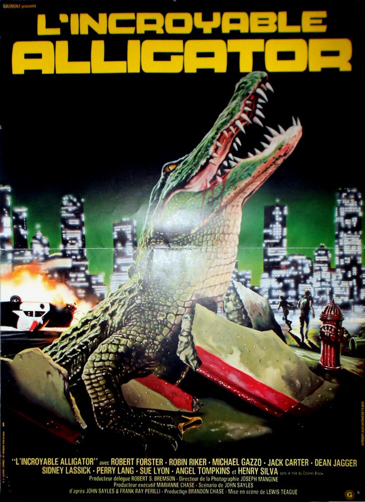 Аллигатор (1980) постер
