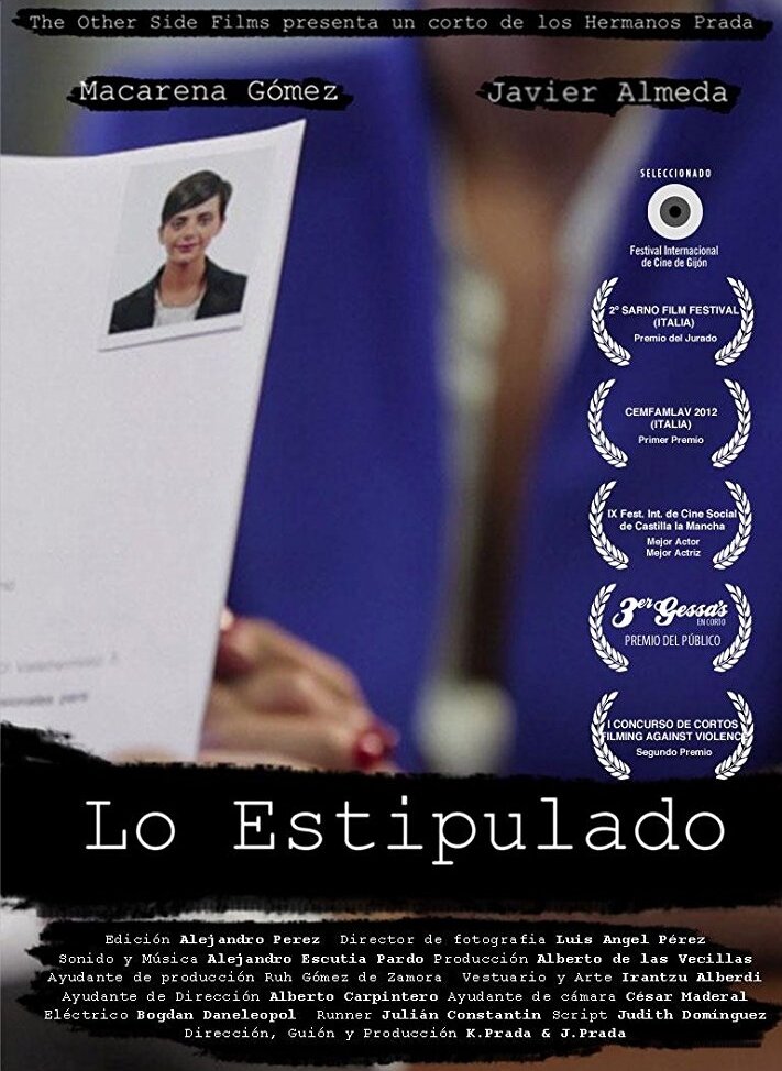 Lo estipulado (2011) постер
