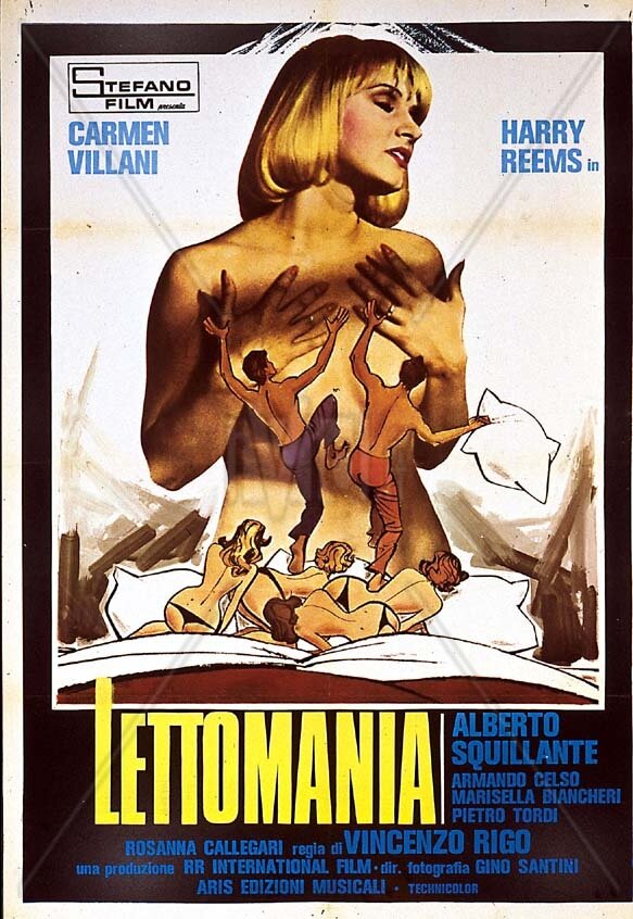Постелемания (1976) постер