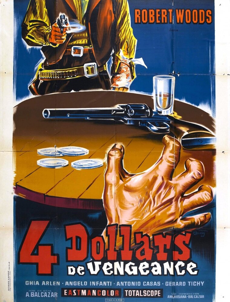Четыре доллара мести (1966) постер