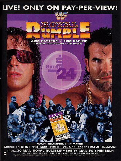 WWF Королевская битва (1993) постер