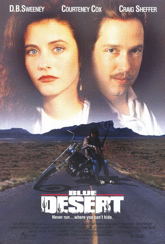 Голубая пустыня (1990) постер