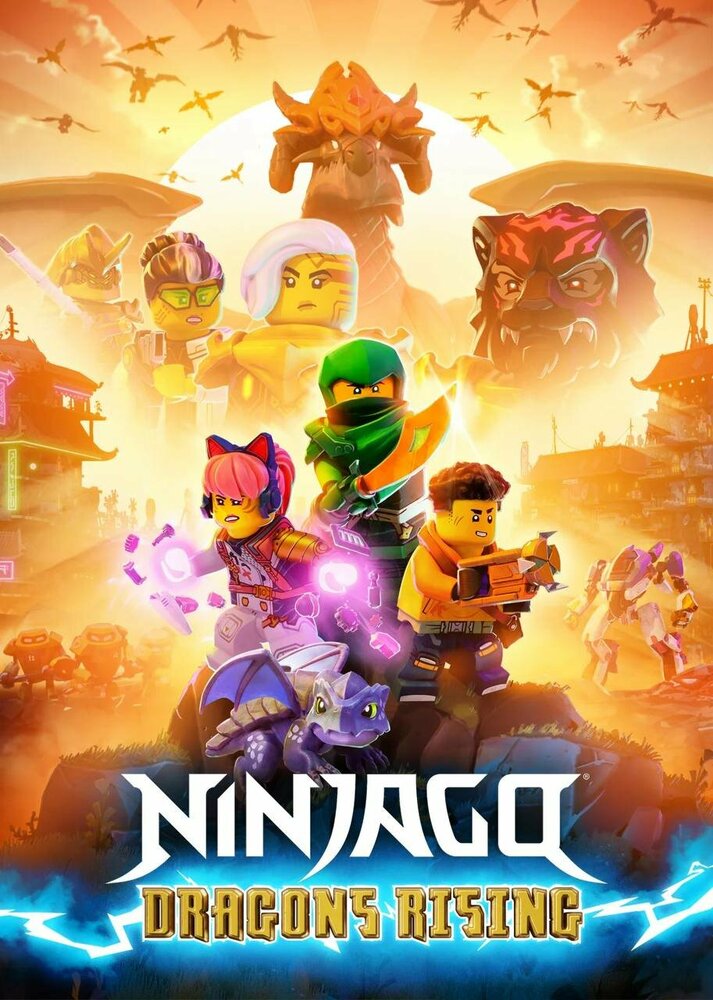 Ninjago: Dragons Rising (2023) постер
