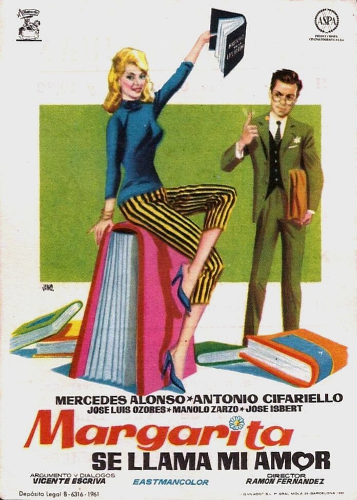 Margarita se llama mi amor (1961) постер
