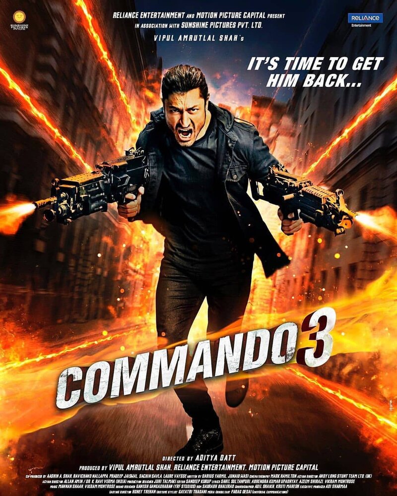 Коммандо 3 (2019) постер