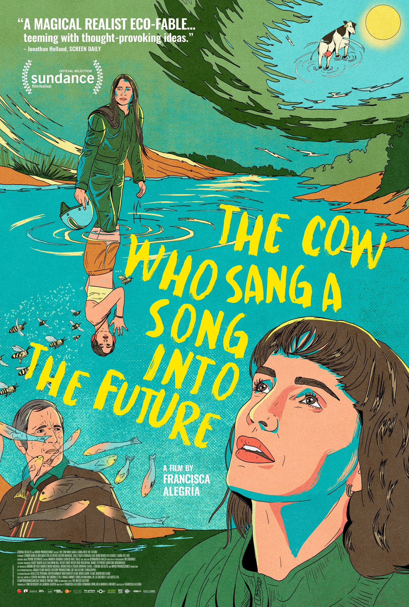 La vaca que cantó una canción hacia el futuro (2022) постер